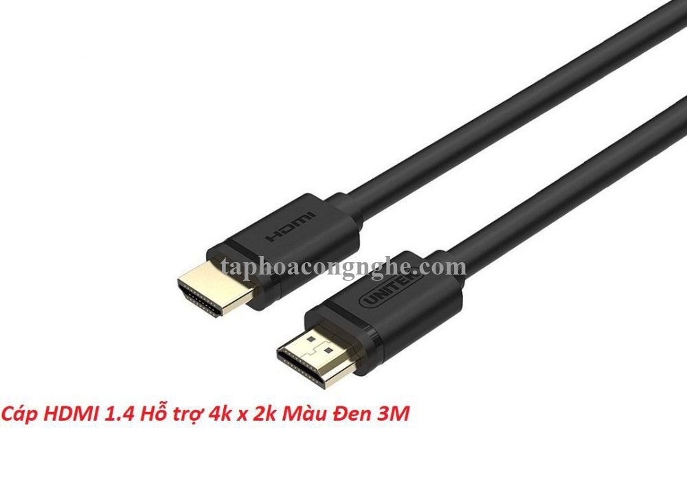 Unitek 25547 Y-C139U 3M Cáp Hdmi 1.4 Màu Đen 30025547
